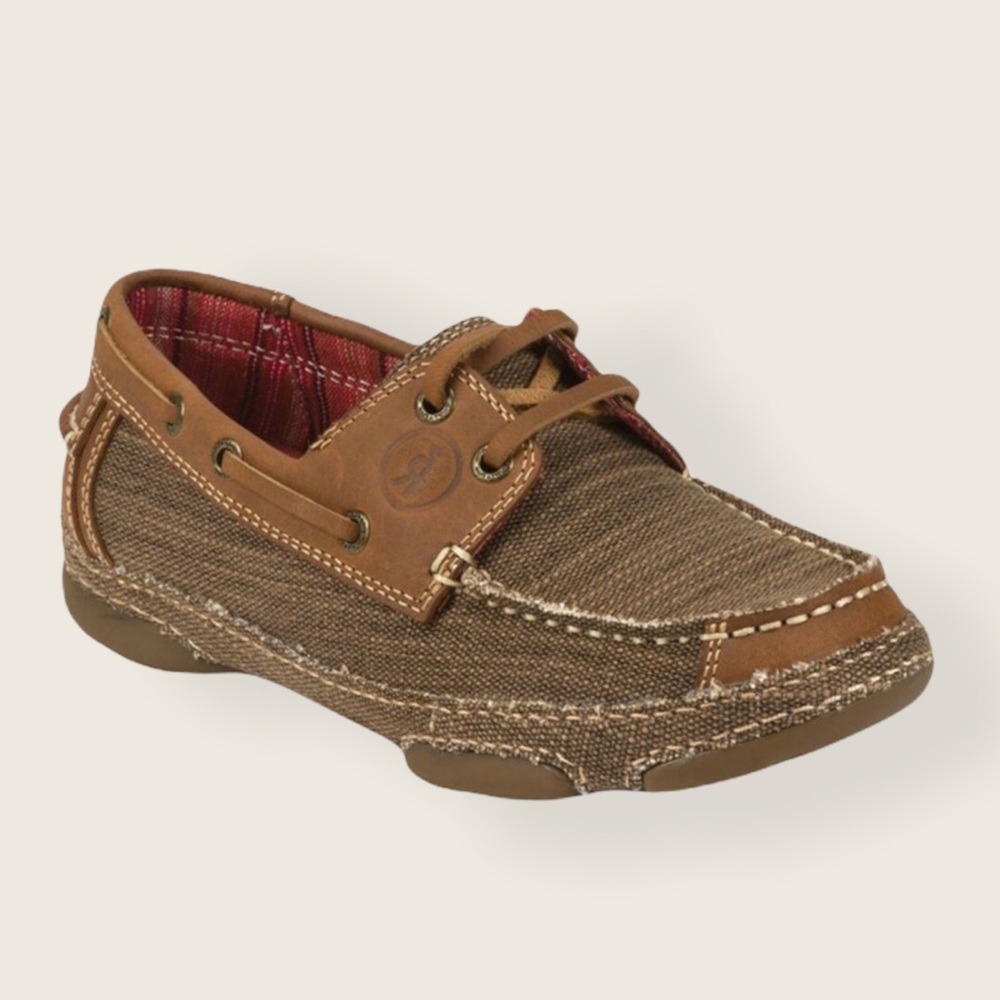 Tony Lama Womens 3R Canvas Casual Shoes